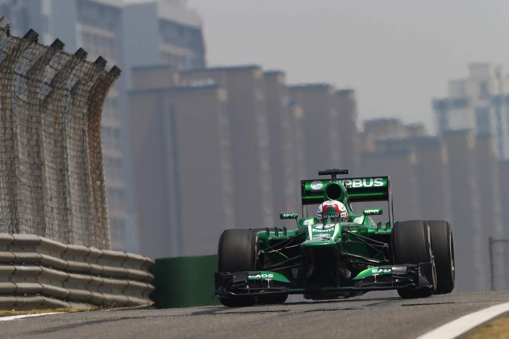 Ma Qing Hua Caterham F1 Chinese GP