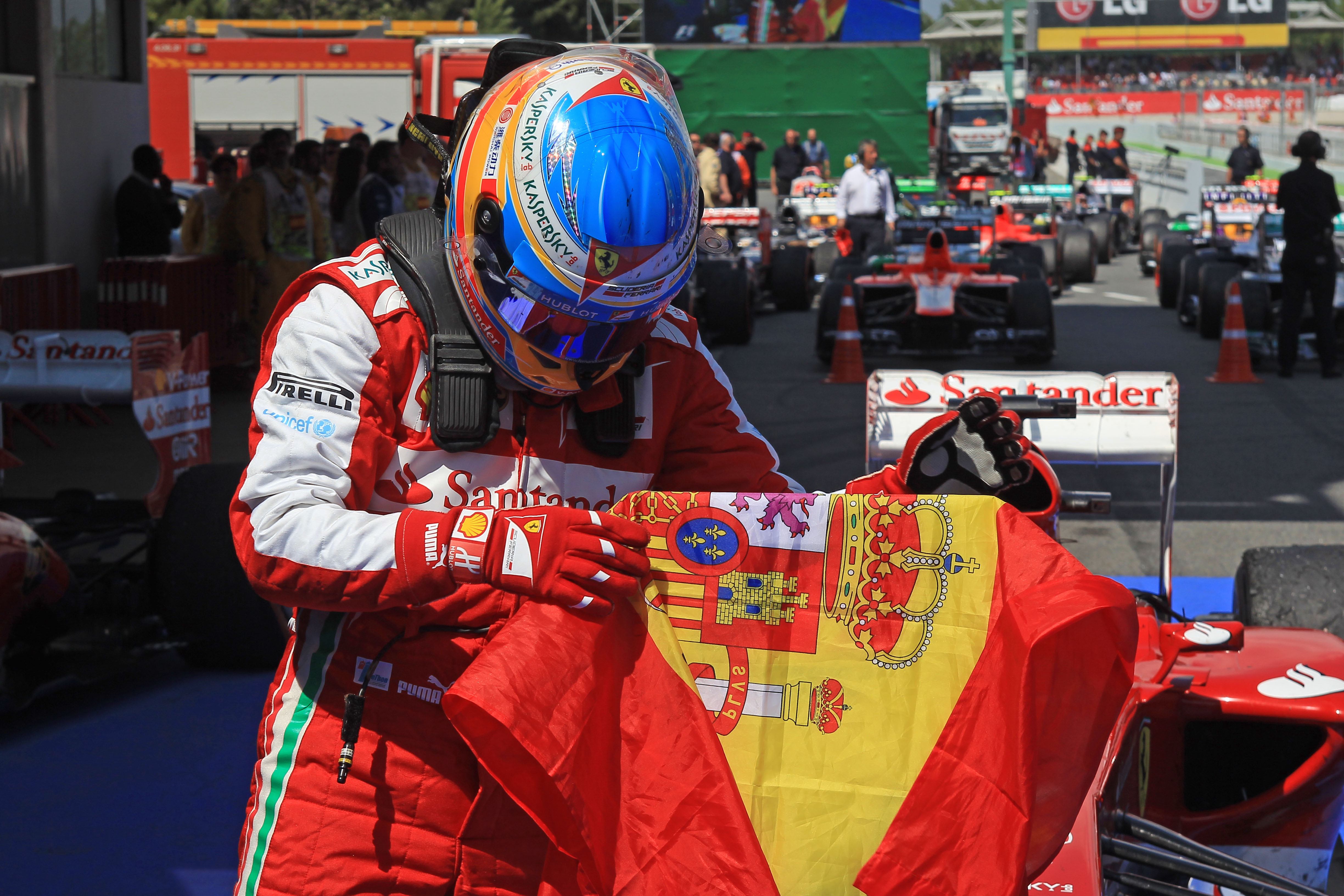 Motor Racing Formula One World Championship Spanish Grand Prix Race Day Barcelona, Spain