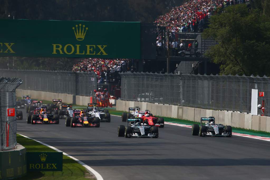 Motor Racing Formula One World Championship Mexican Grand Prix Race Day Mexico City, Mexico