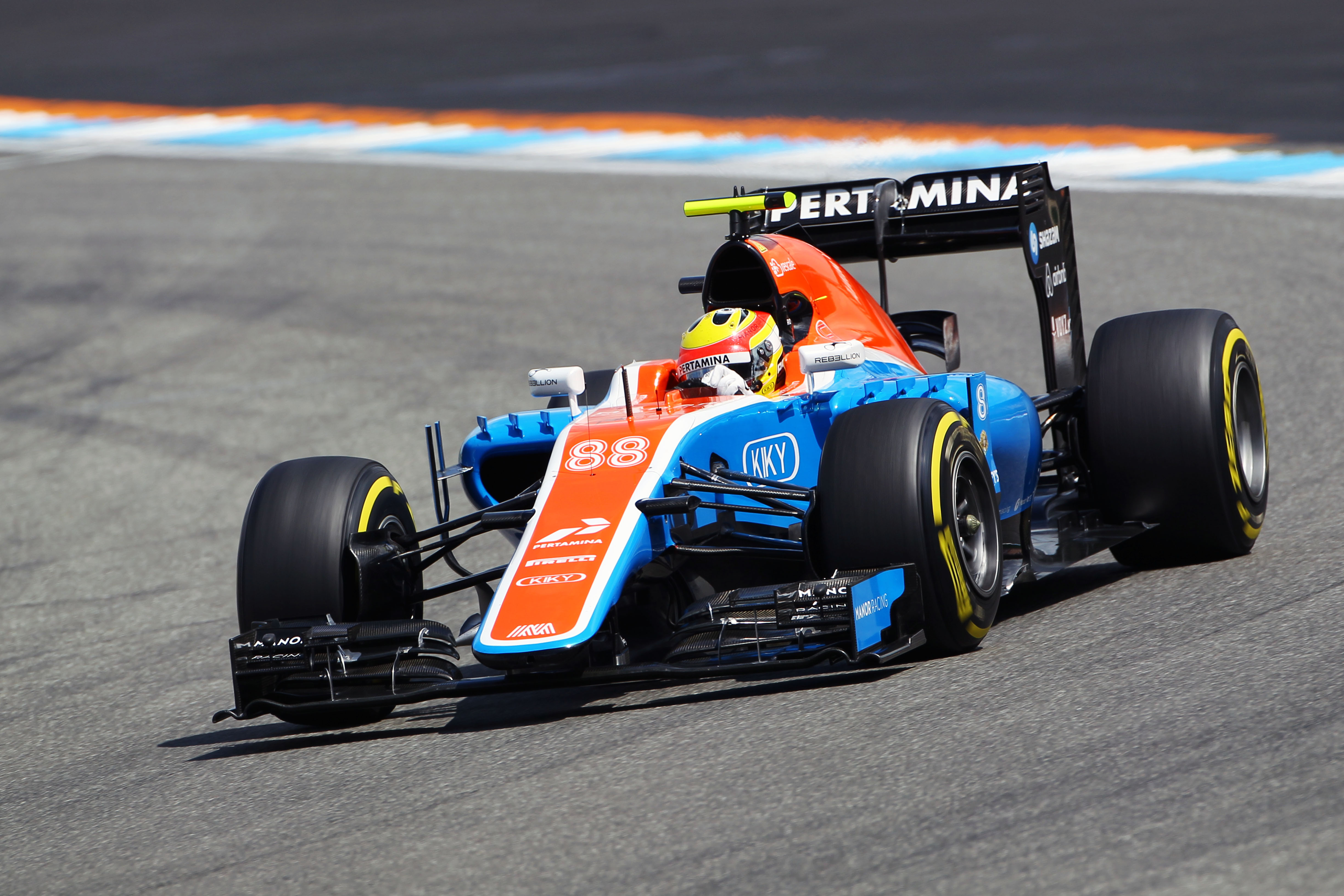 Motor Racing Formula One World Championship German Grand Prix Practice Day Hockenheim, Germany