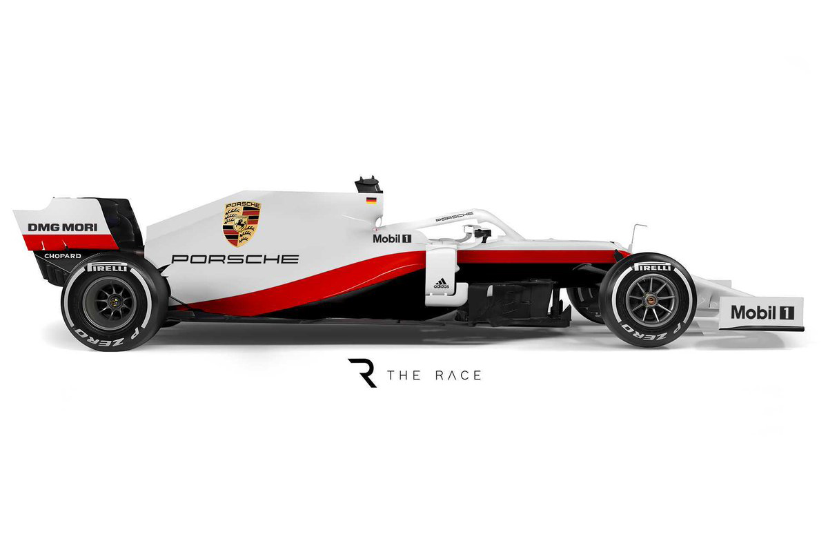 Porsche F1 mock-up