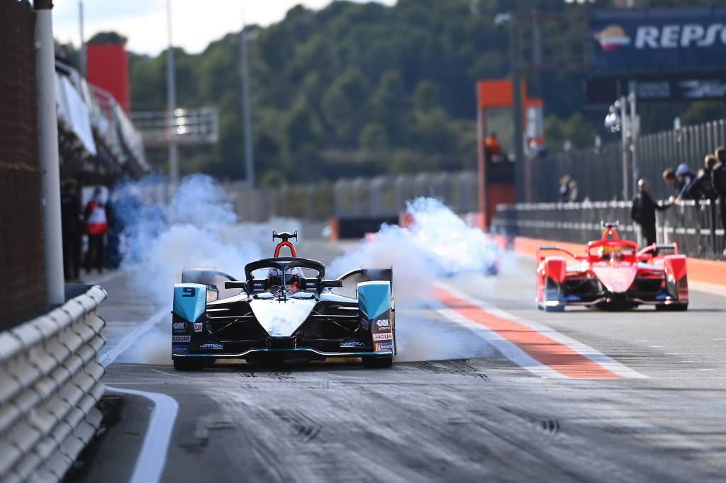 Formula E Valencia testing