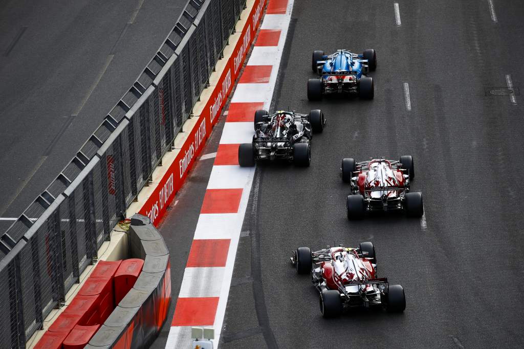 Kimi Raikkonen Antonio Giovinazzi Alfa Romeo F1