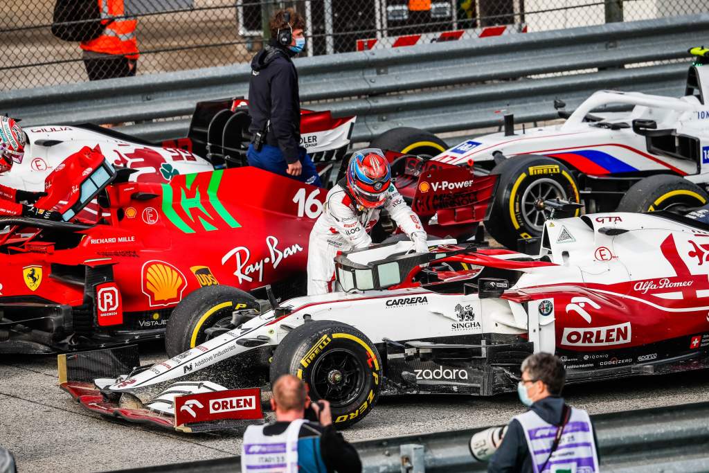 Kimi Raikkonen Alfa Romeo F1 Imola