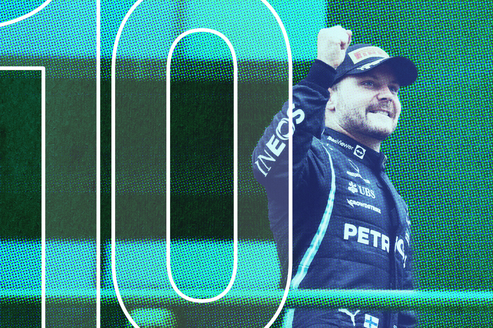 2021 Top10 10 Bottas