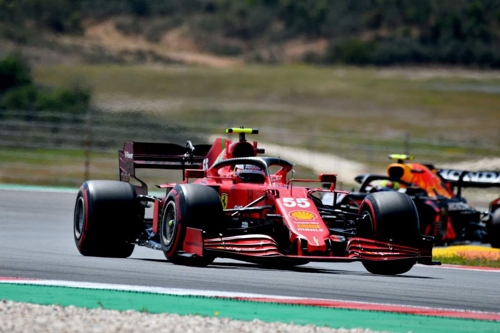 Carlos Sainz Ferrari Portuguese GP