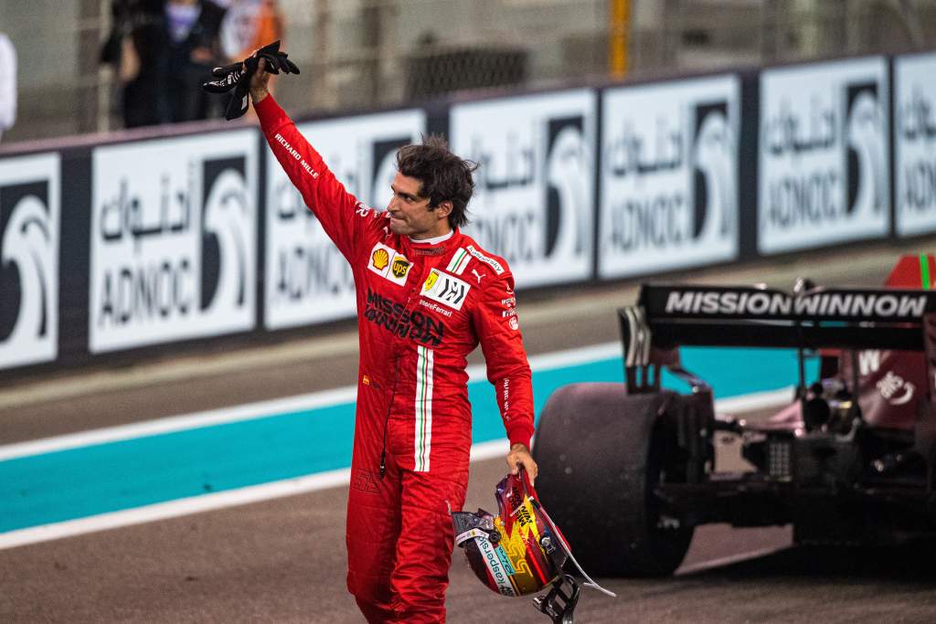 Carlos Sainz Ferrari F1 Abu Dhabi GP