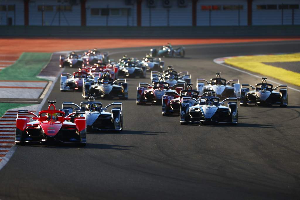 Formula E Valencia test race