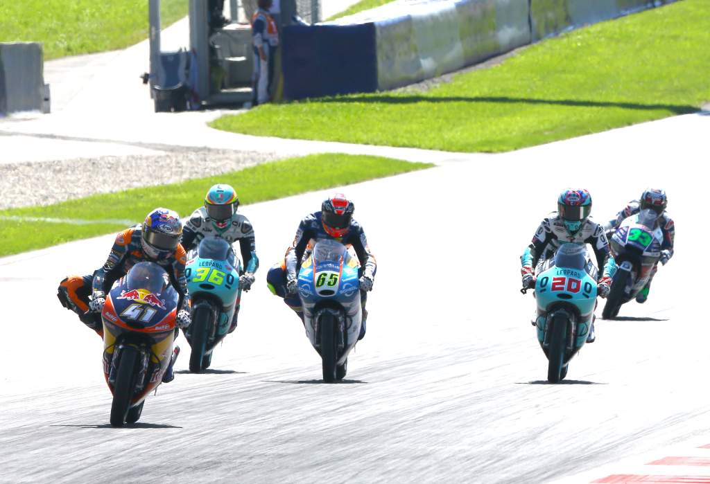 Brad Binder Fabio Quartararo Joan Mir Philipp Oettl Enea Bastianini Moto3