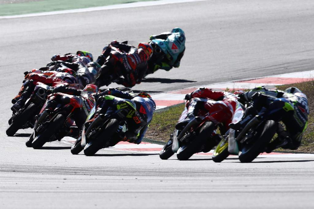 Moto3 action 2021