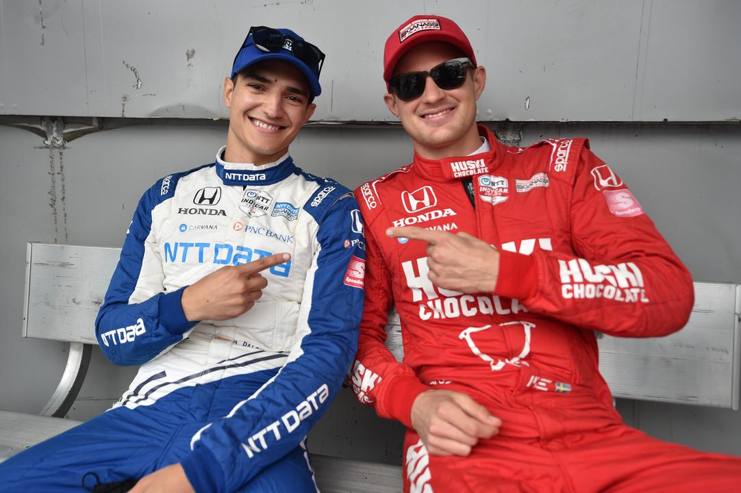 Alex Palou Marcus Ericsson Ganassi IndyCar