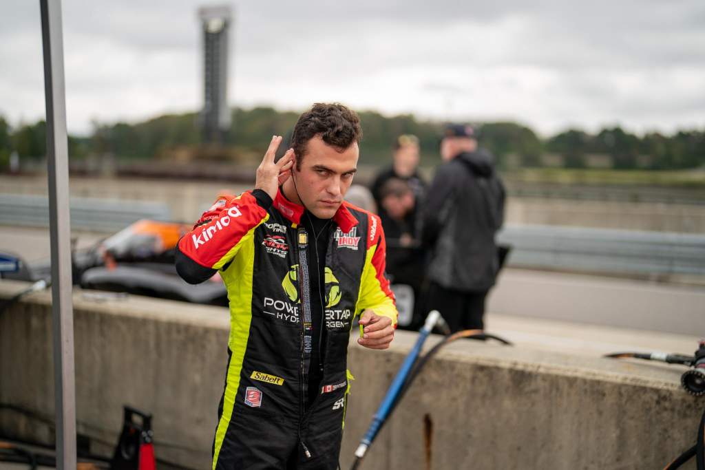 Devlin Defrancesco Evaluation Test With Andretti Steinbrenner Autosport At Barber Motorsports Park M50024