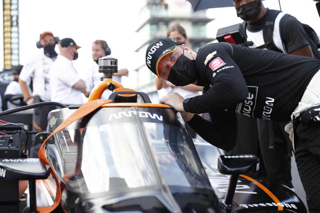 Felix Rosenqvist And Pato O'ward Indianapolis 500 Qualifications Referenceimagewithoutwatermark M41204