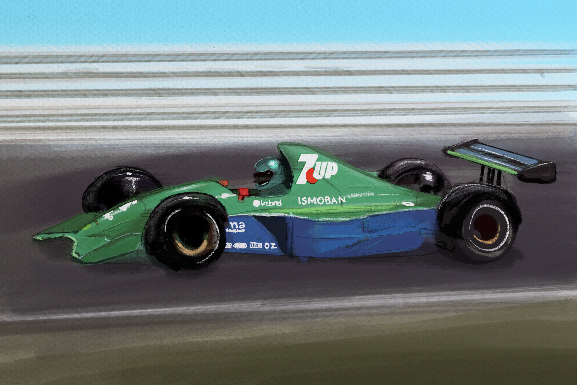 Jordan F3000 1990