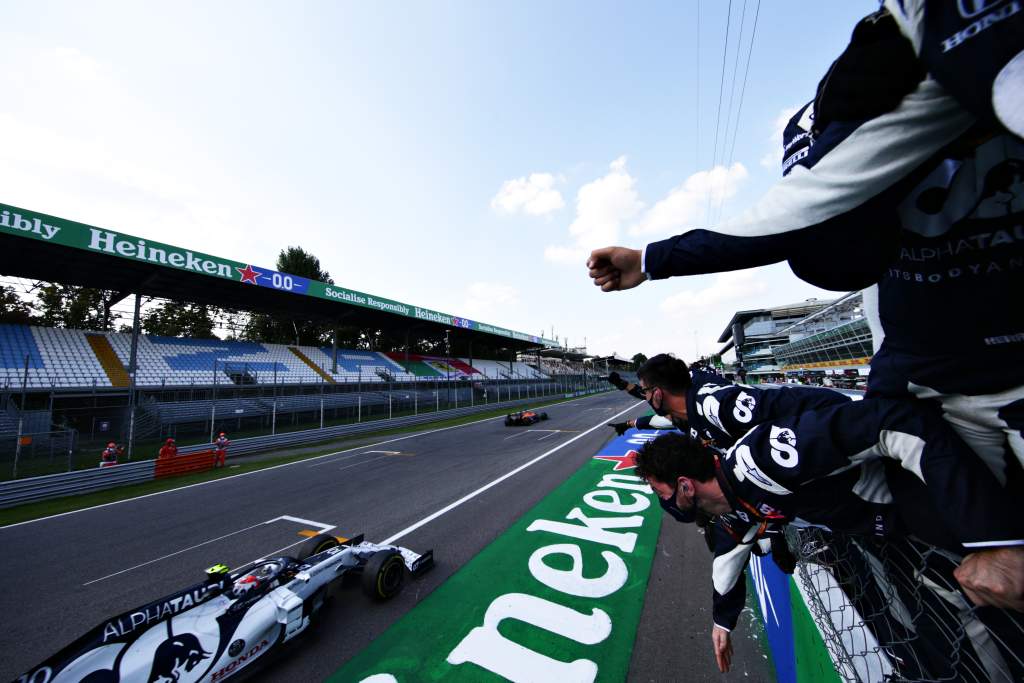 Pierre Gasly AlphaTauri F1 Italian GP Monza