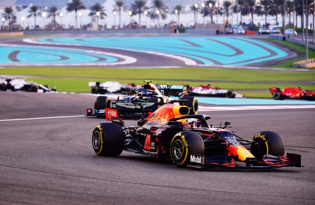 Max Verstappen Abu Dhabi GP Red Bull F1