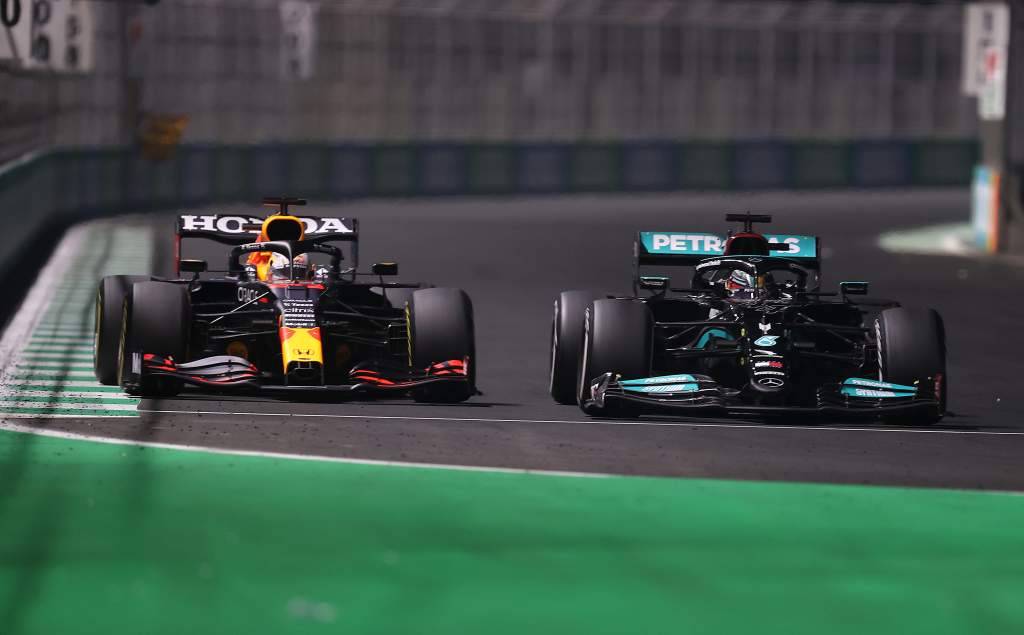 Max Verstappen Red Bull Lewis Hamilton Mercedes F1