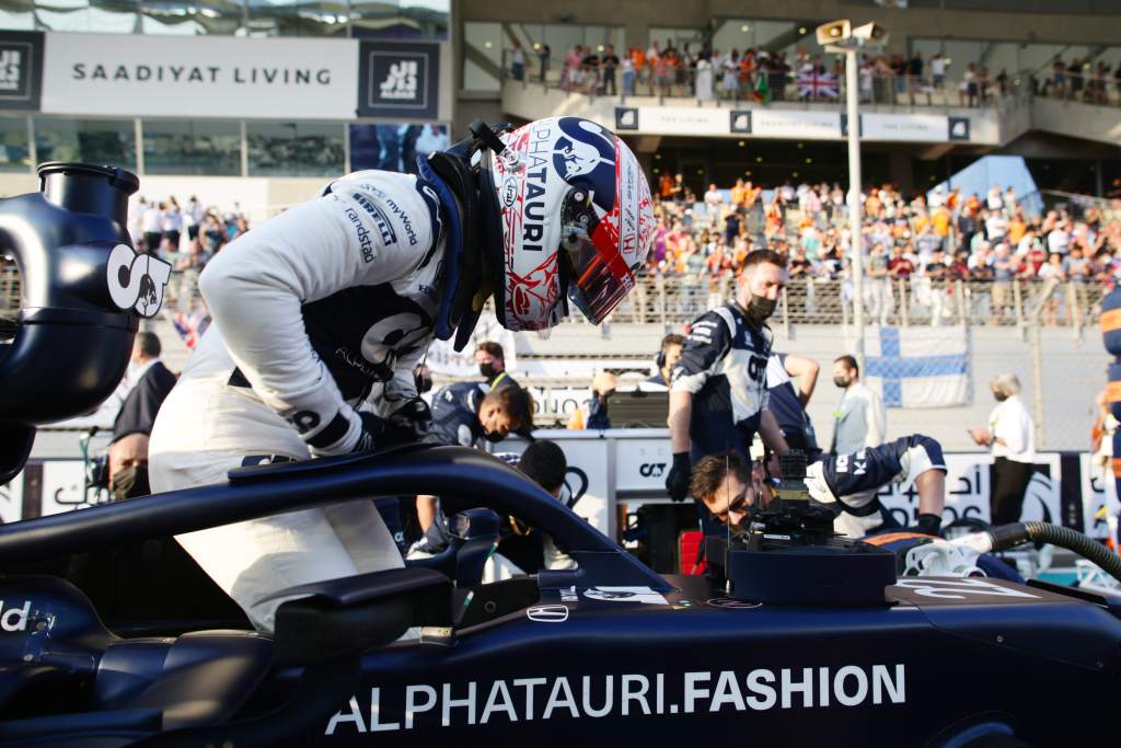 Yuki Tsunoda AlphaTauri F1 Abu Dhabi GP