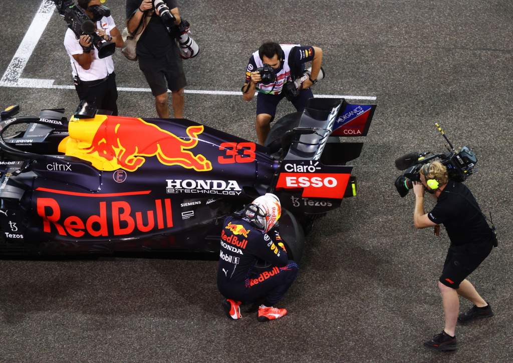 Max Verstappen Red Bull Honda F1 Abu Dhabi GP