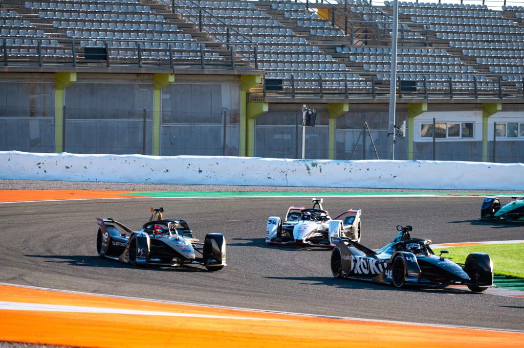 Formula E Valencia testing
