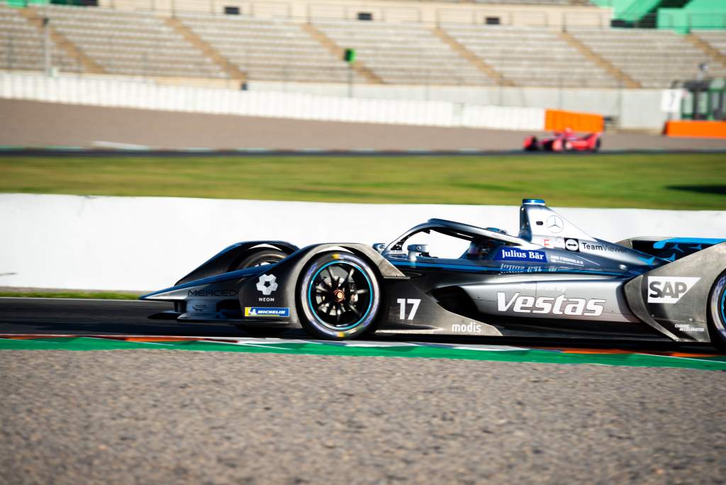 Formula E Mercedes pre-season