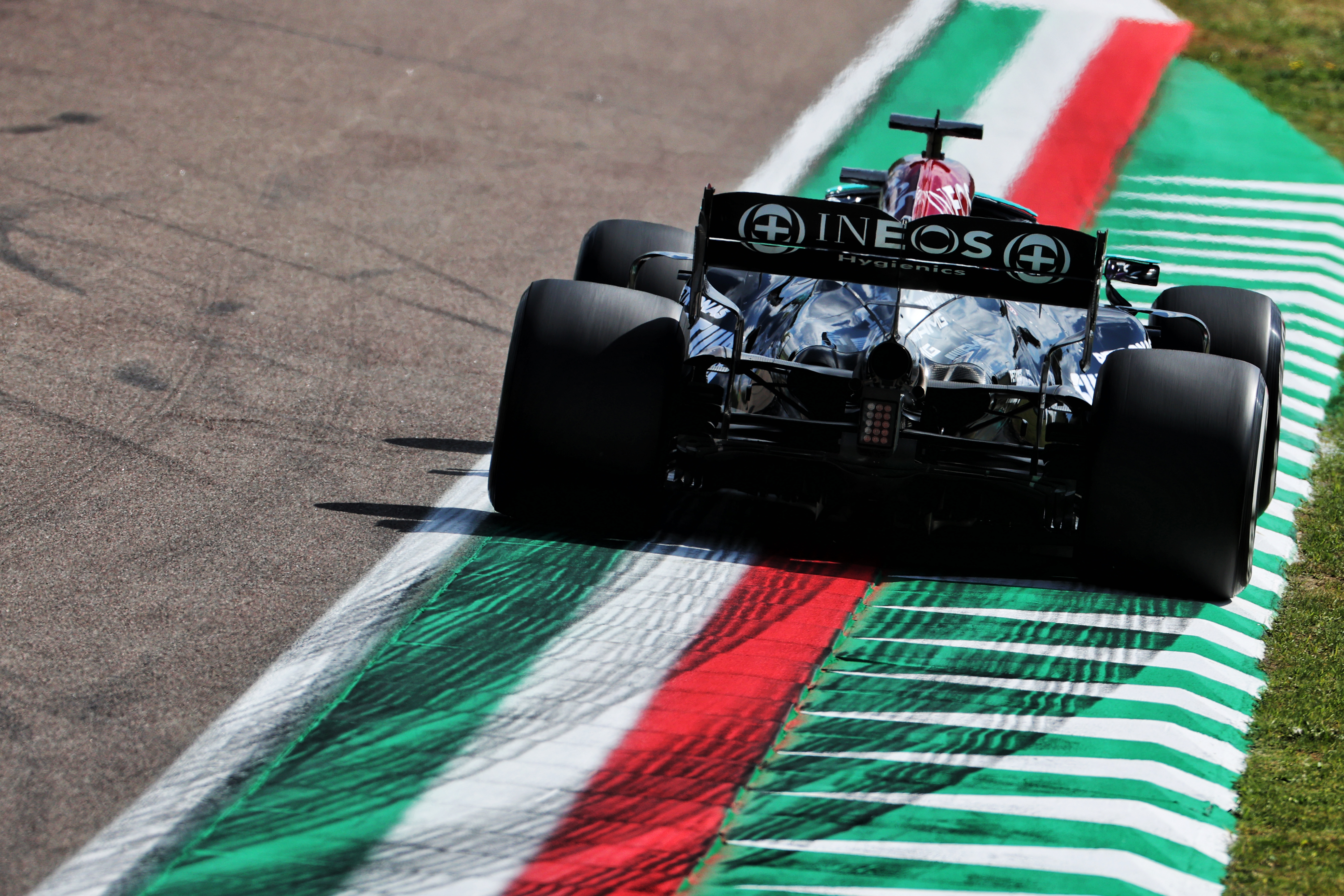 Motor Racing Formula One World Championship Emilia Romagna Grand Prix Practice Day Imola, Italy