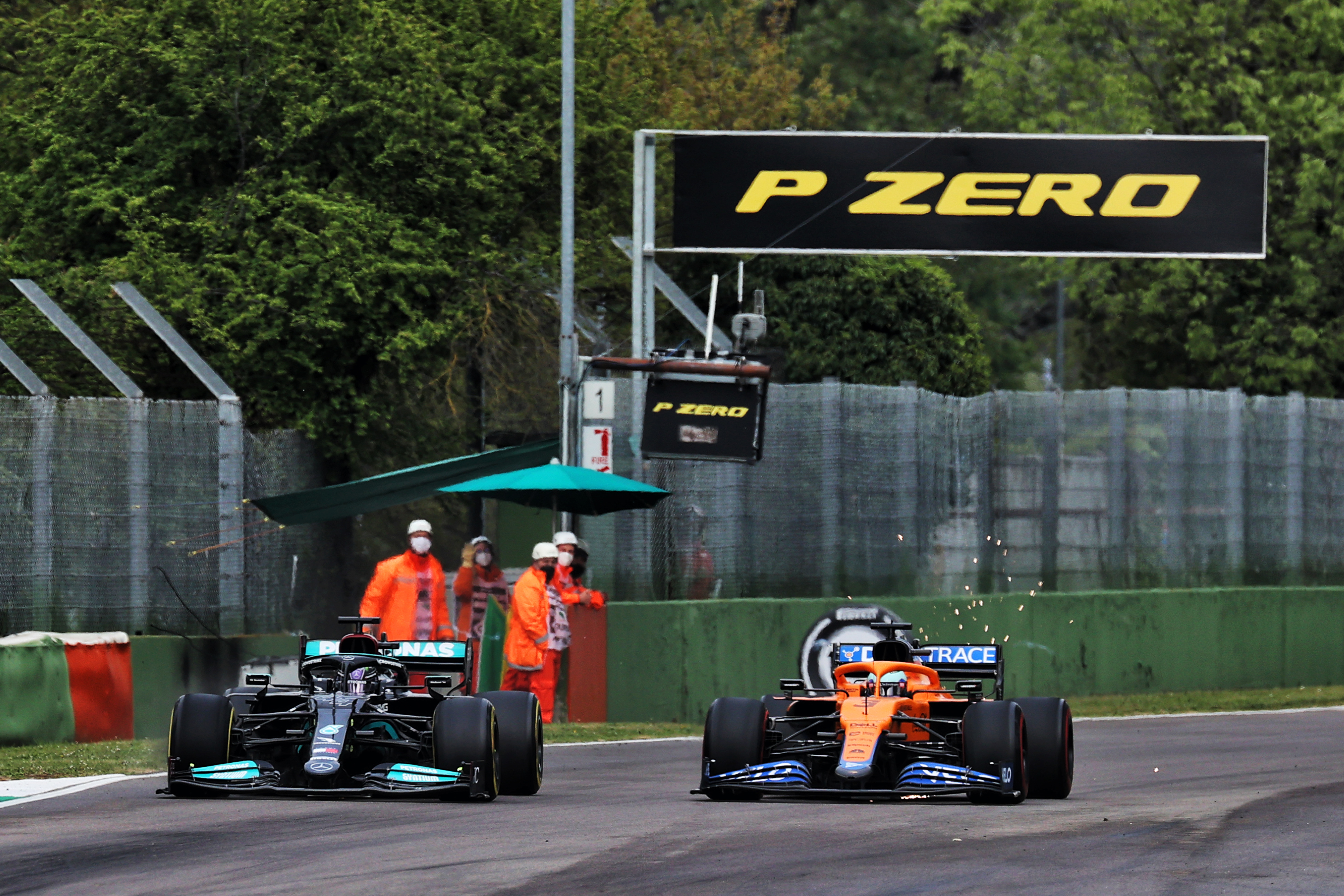 Motor Racing Formula One World Championship Emilia Romagna Grand Prix Race Day Imola, Italy