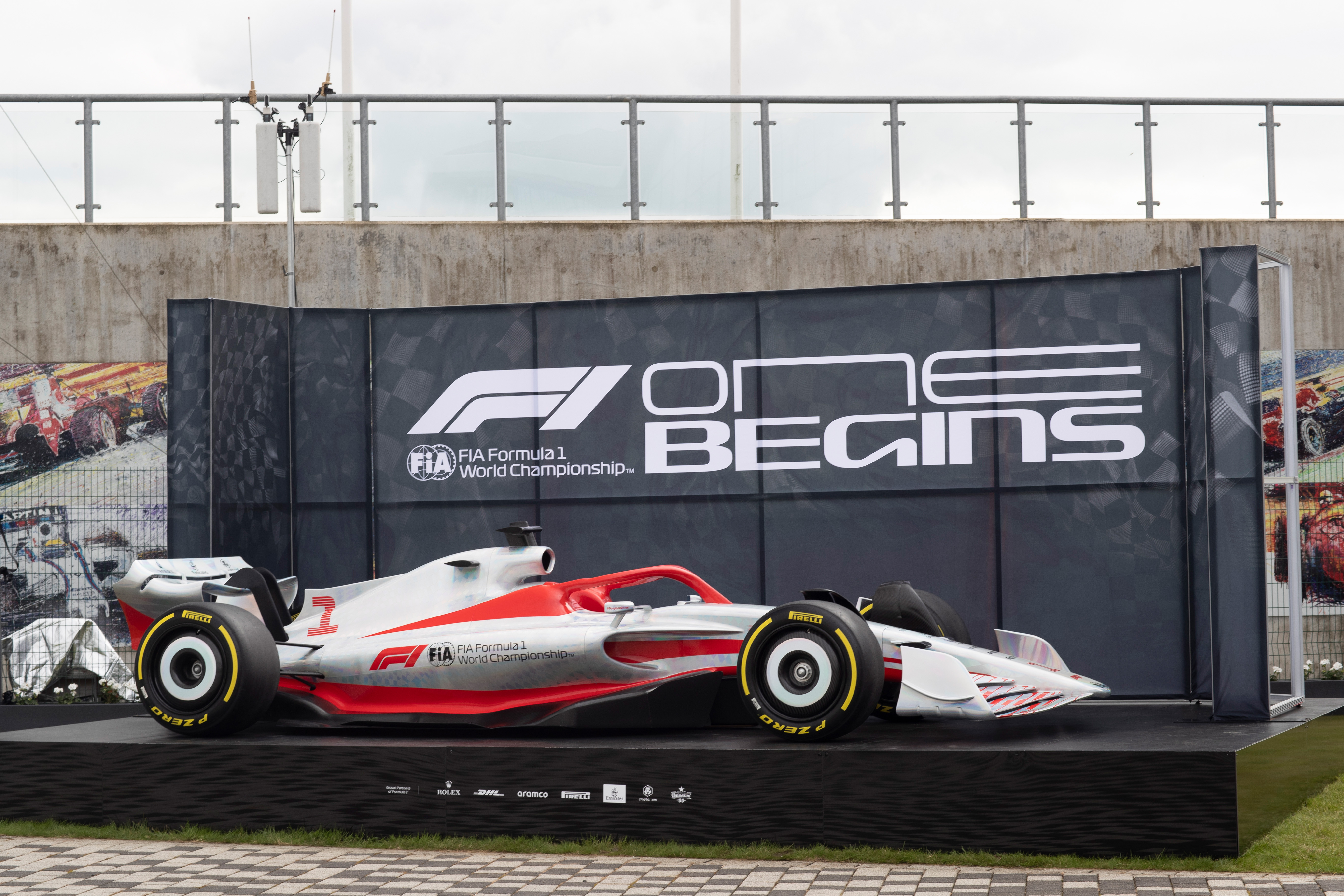 Motor Racing Formula One World Championship British Grand Prix Preparation Day Silverstone, England