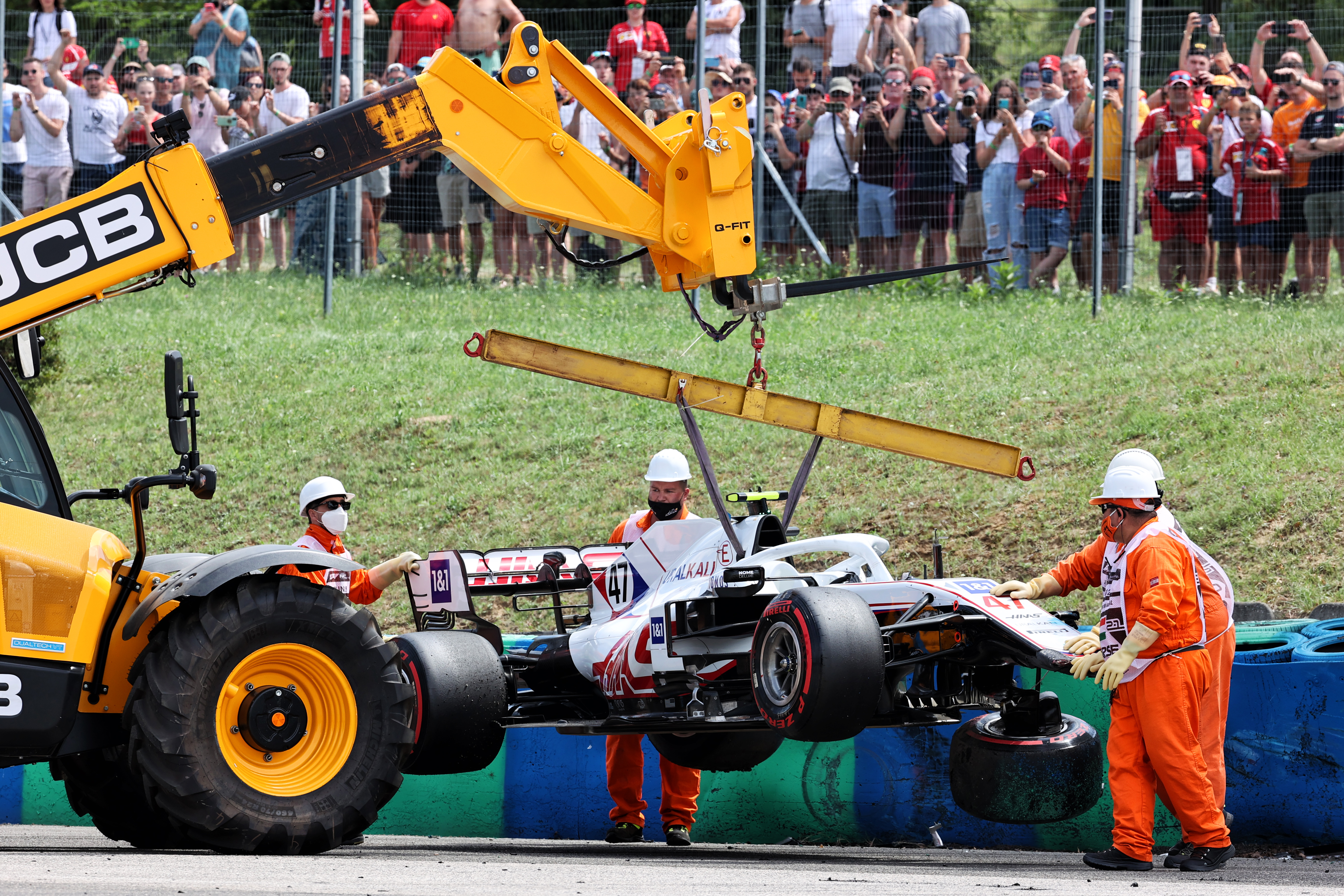 Motor Racing Formula One World Championship Hungarian Grand Prix Qualifying Day Budapest, Hungary