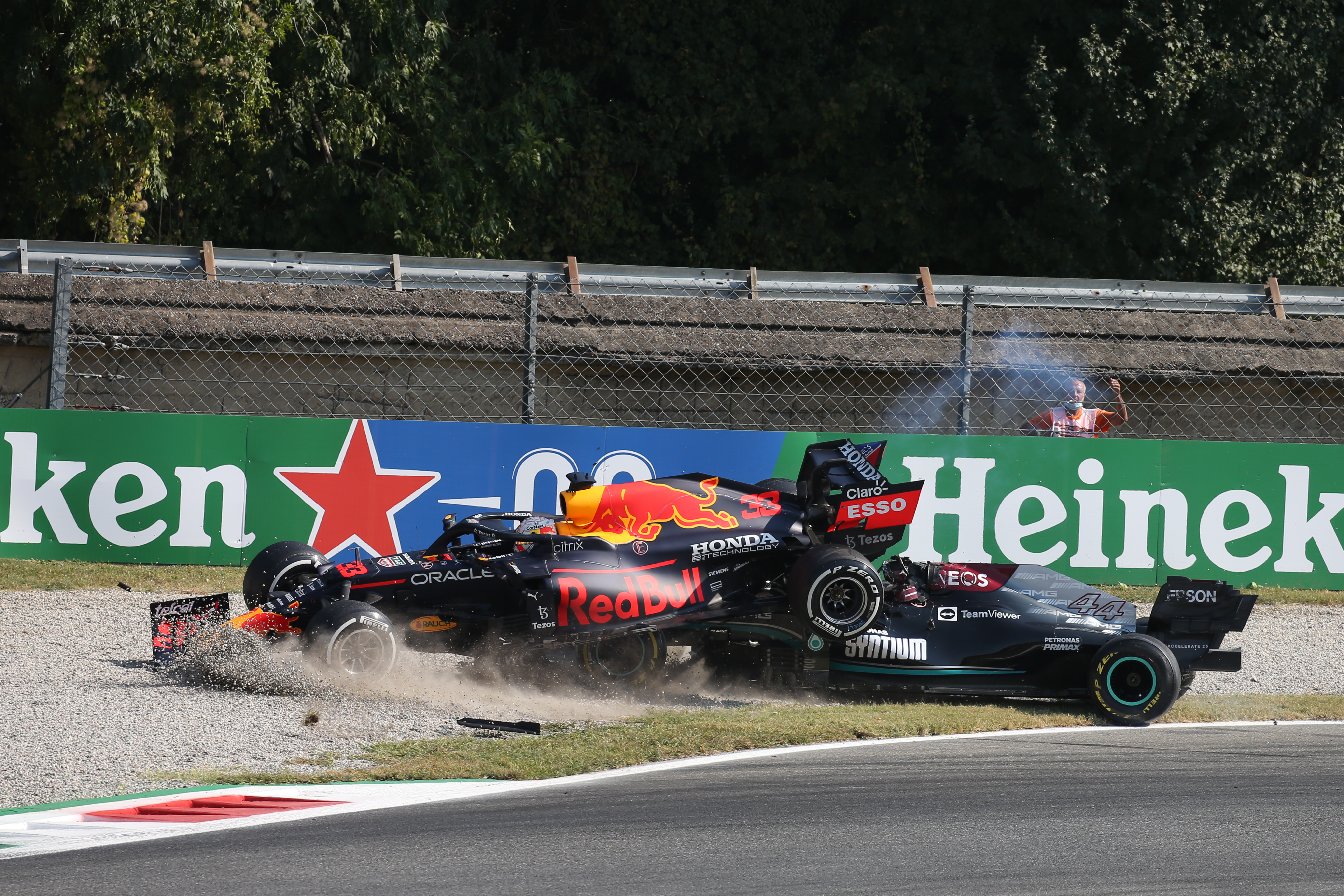 Motor Racing Formula One World Championship Italian Grand Prix Race Day Monza, Italy