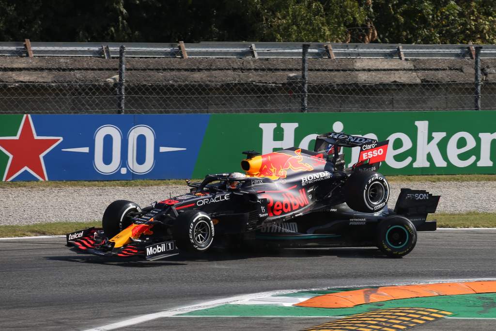 Max Verstappen Lewis Hamilton Monza F1