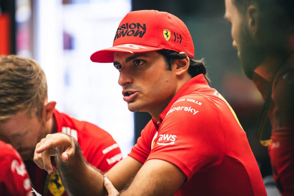 Carlos Sainz Ferrari F1 Saudi GP Jeddah