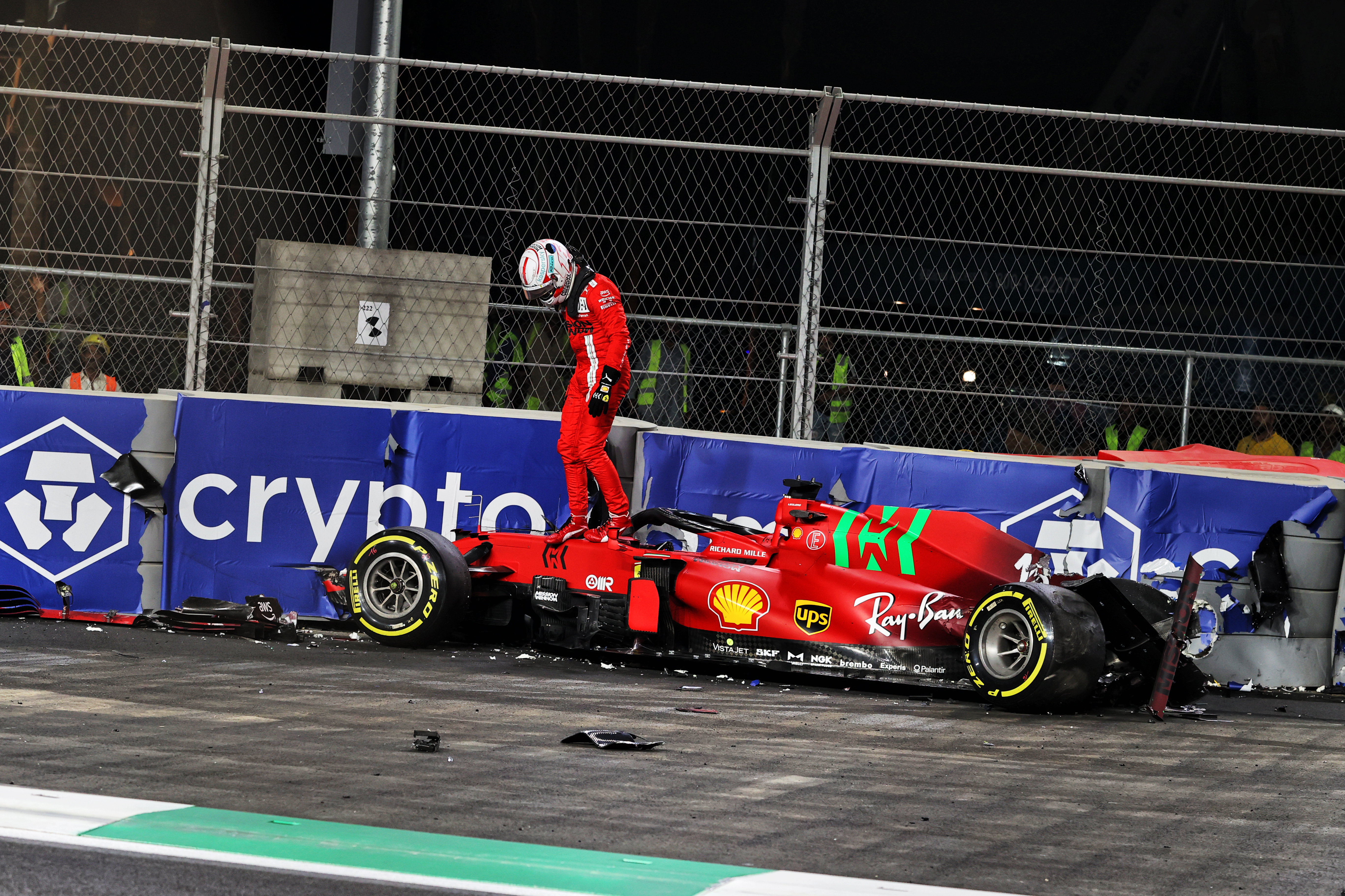 Motor Racing Formula One World Championship Saudi Arabian Grand Prix Practice Day Jeddah, Saudi Arabia