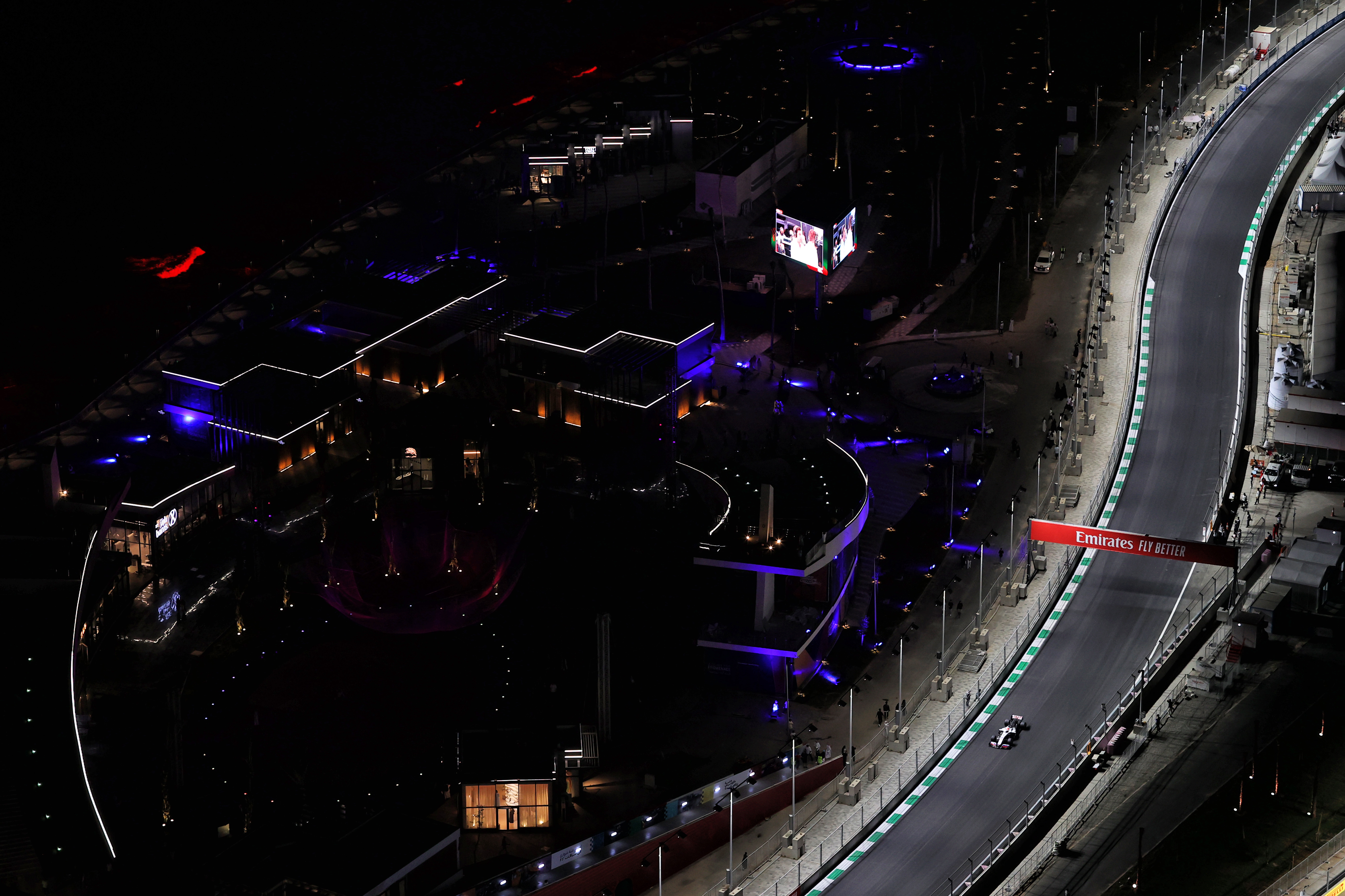 Motor Racing Formula One World Championship Saudi Arabian Grand Prix Practice Day Jeddah, Saudi Arabia