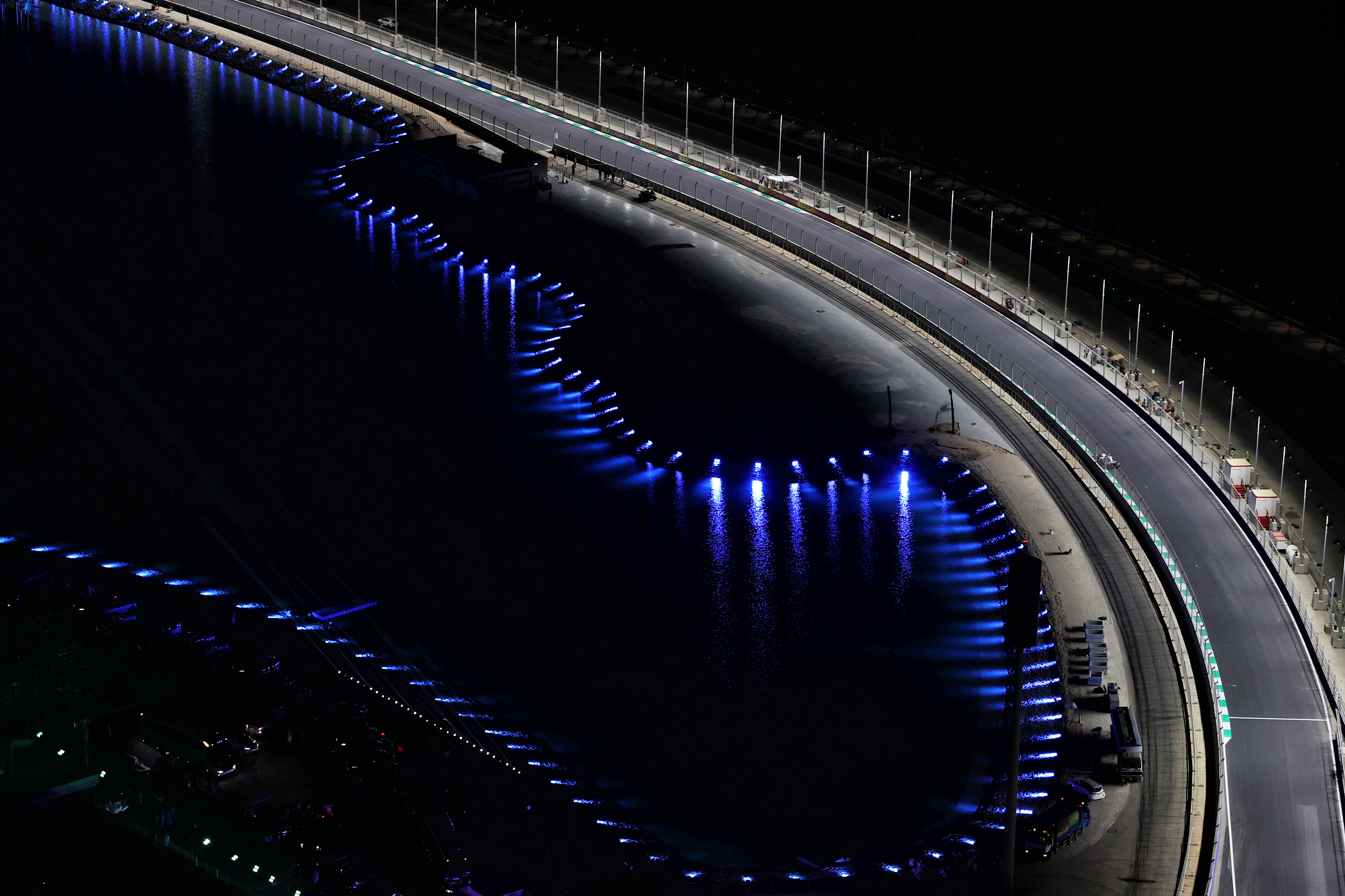 Motor Racing Formula One World Championship Saudi Arabian Grand Prix Practice Day Jeddah, Saudi Arabia