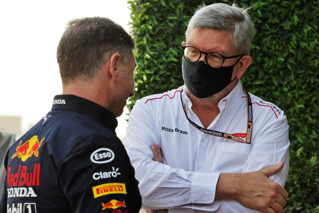 Christian Horner Ross Brawn F1