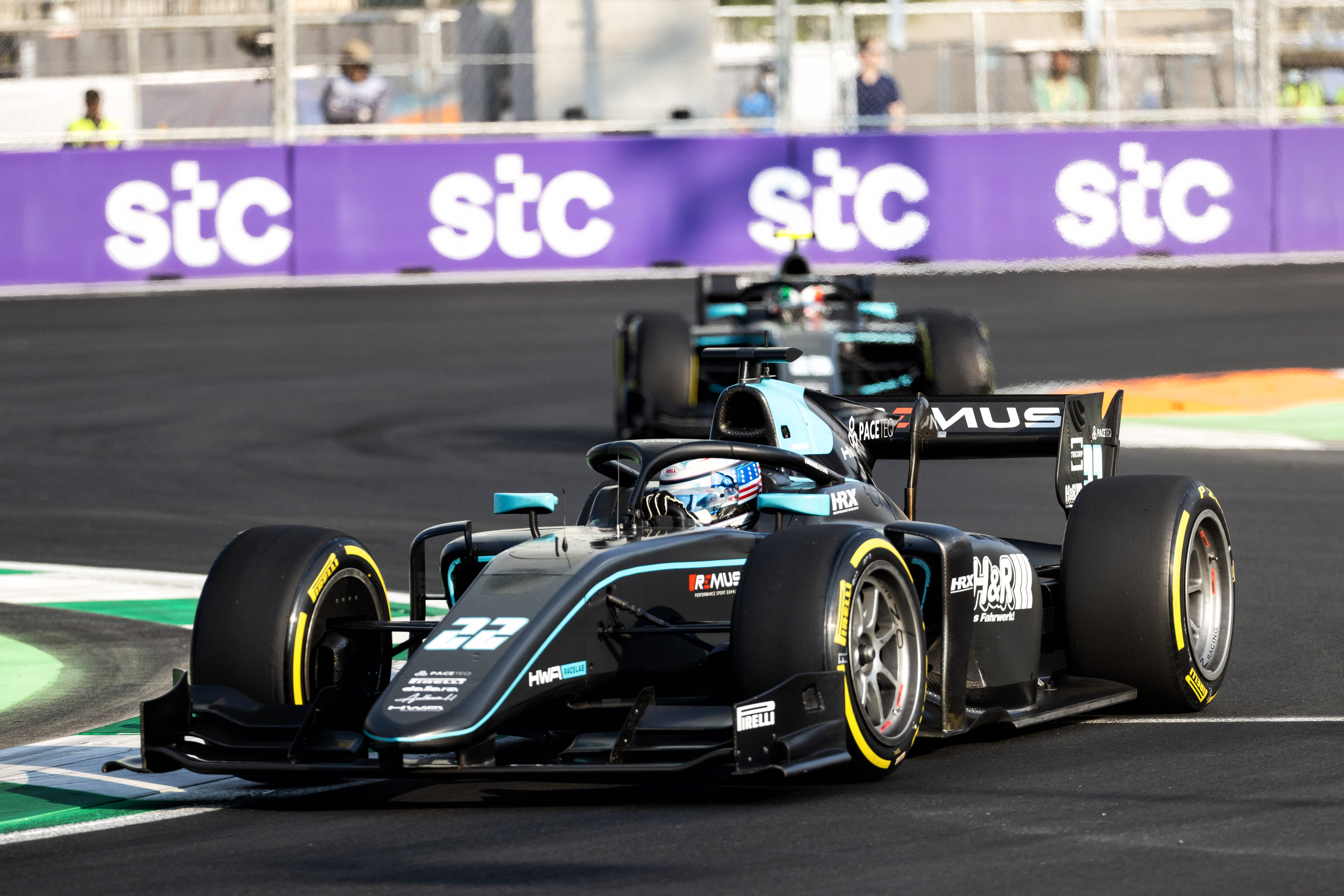 Motor Racing Fia Formula 2 Championship Saturday Jeddah, Saudi Arabia