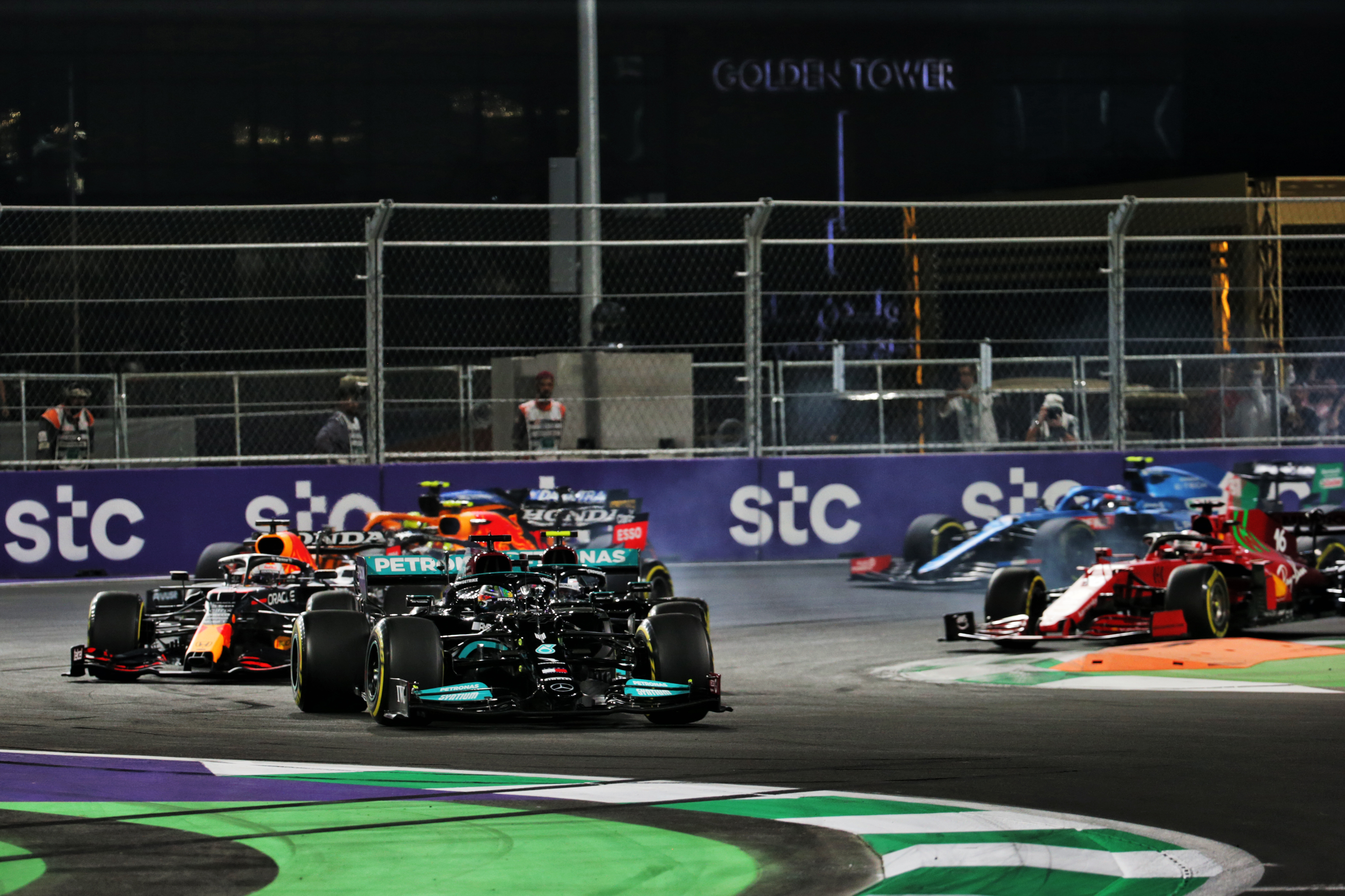 Motor Racing Formula One World Championship Saudi Arabian Grand Prix Race Day Jeddah, Saudi Arabia