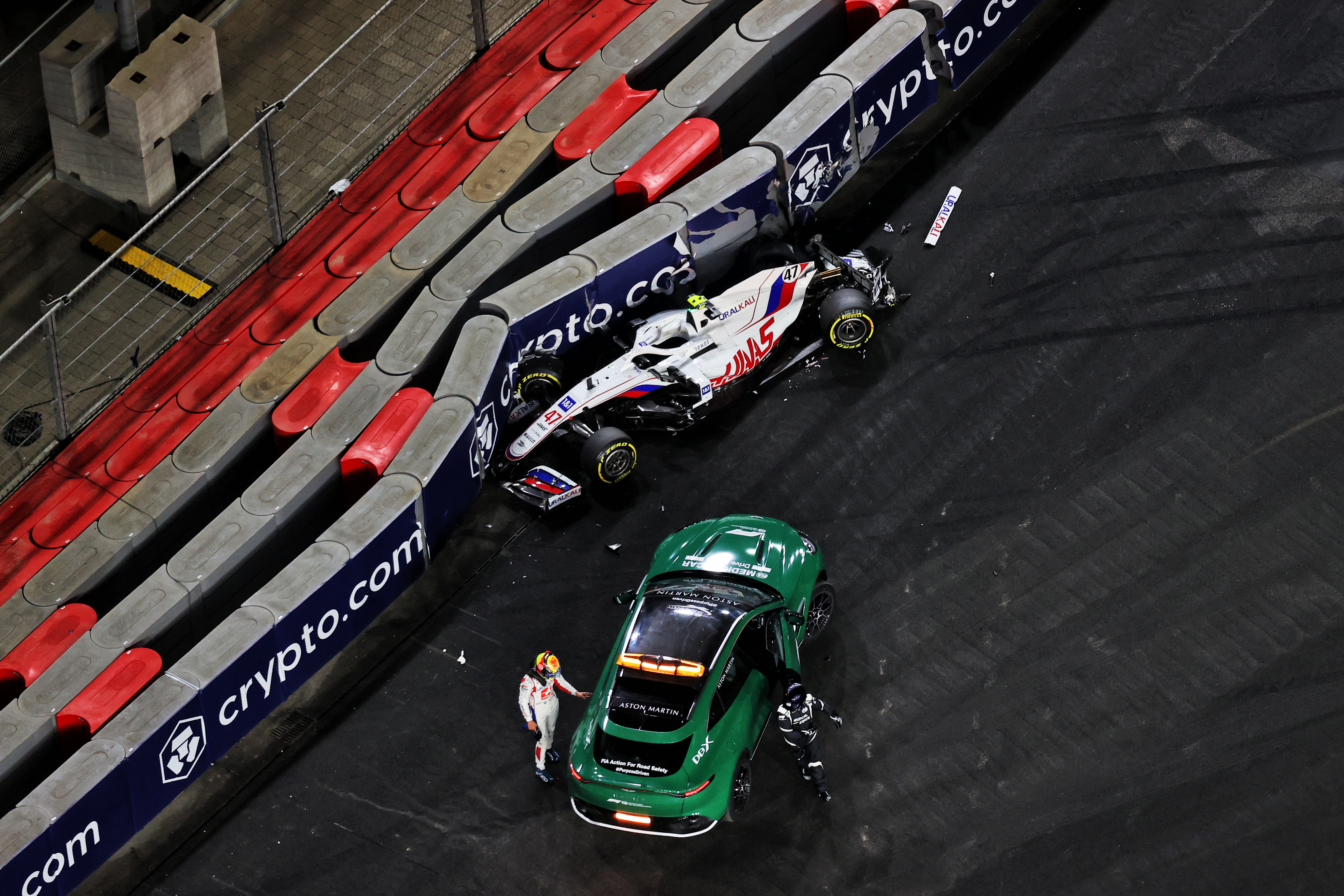 Motor Racing Formula One World Championship Saudi Arabian Grand Prix Race Day Jeddah, Saudi Arabia