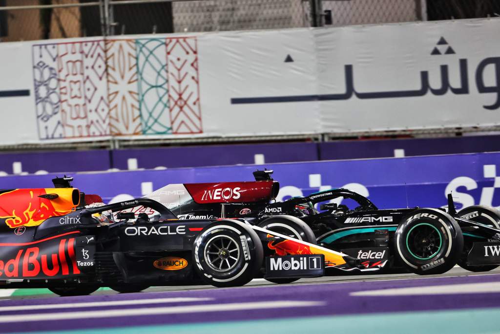Max Verstappen Red Bull Lewis Hamilton Mercedes F1 Saudi Arabian GP