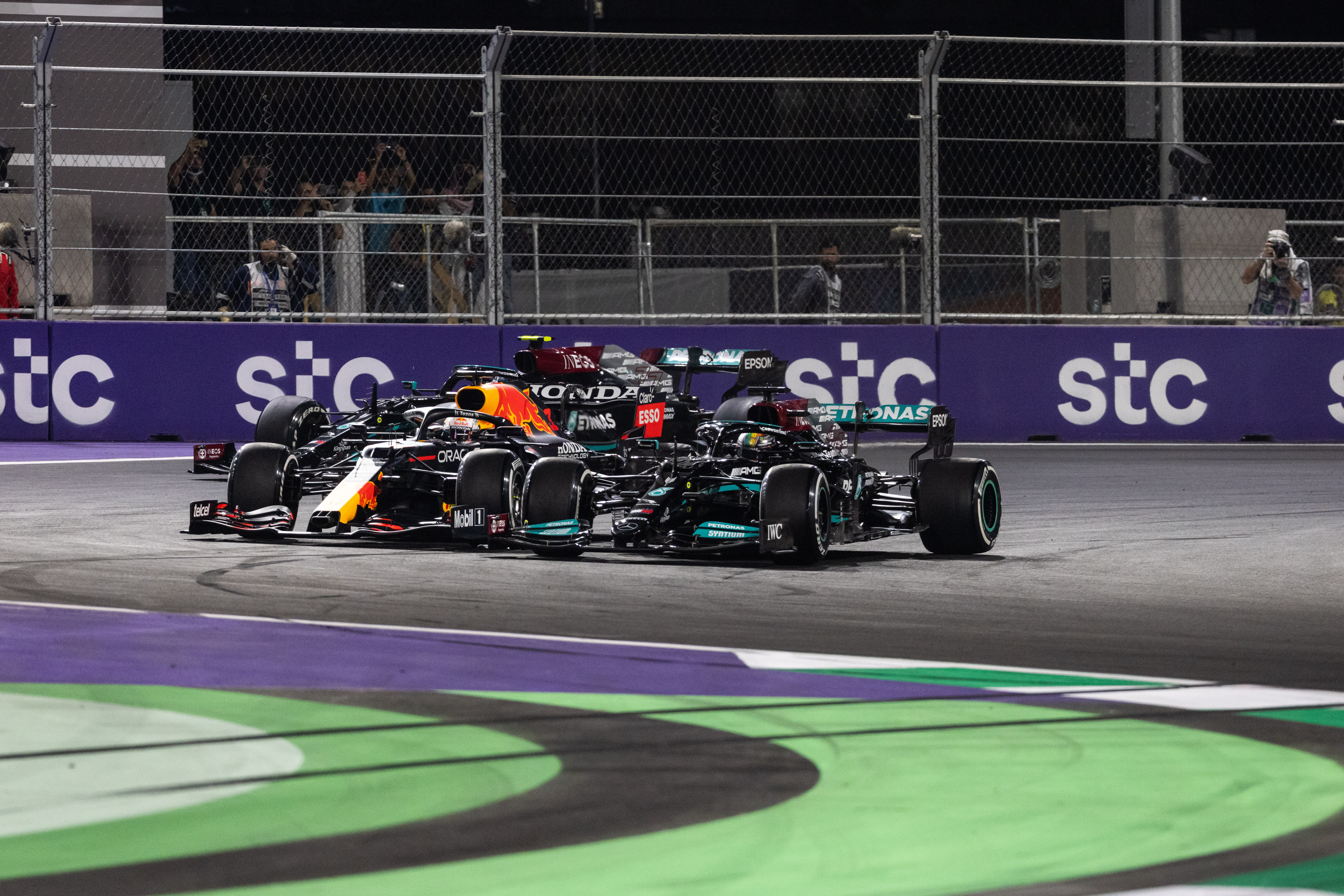 Motor Racing Formula One World Championship Saudi Arabian Grand Prix Race Day Jeddah, Saudi Arabia