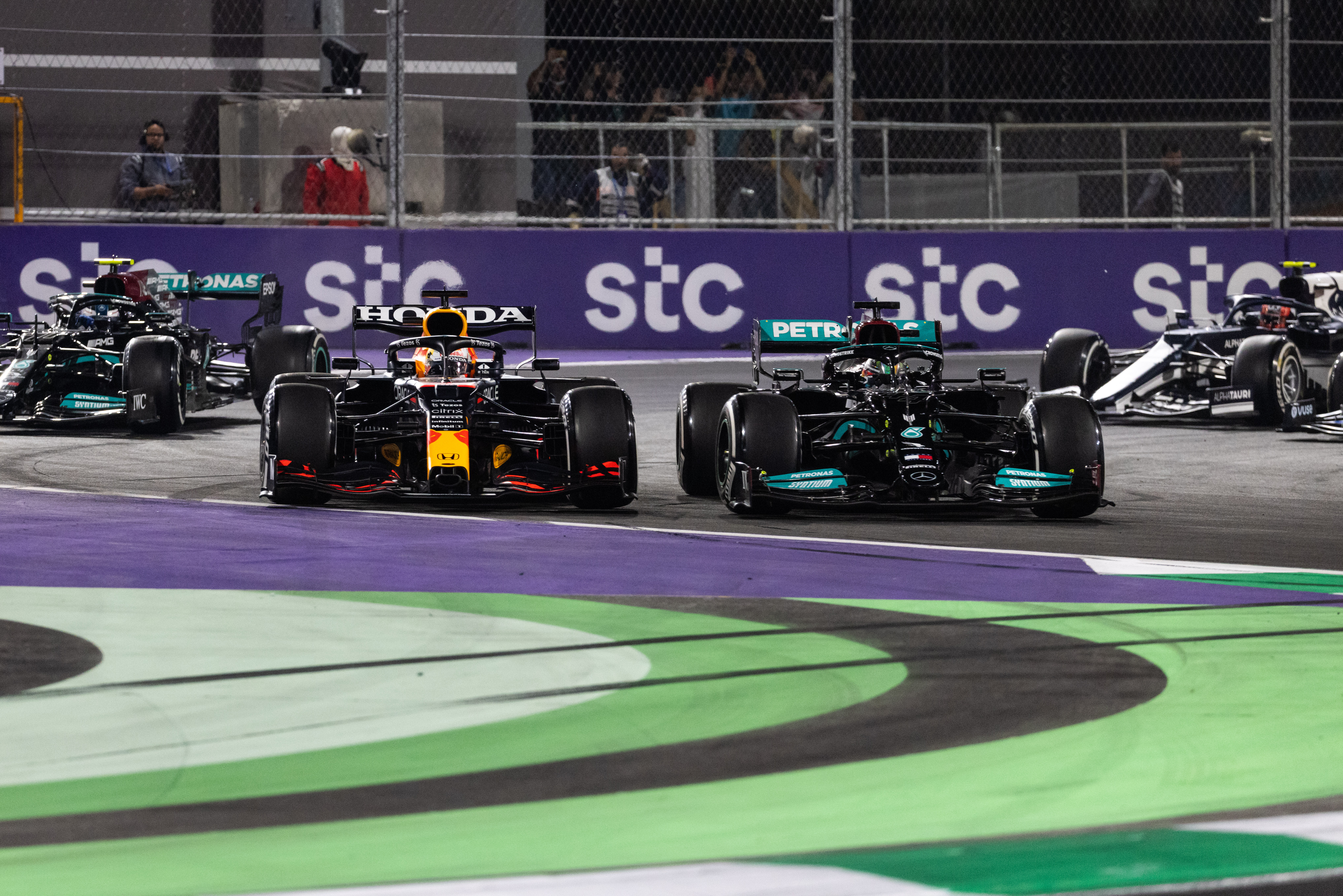 Motor Racing Formula One World Championship Saudi Arabian Grand Prix Race Day Jeddah, Saudi Arabia