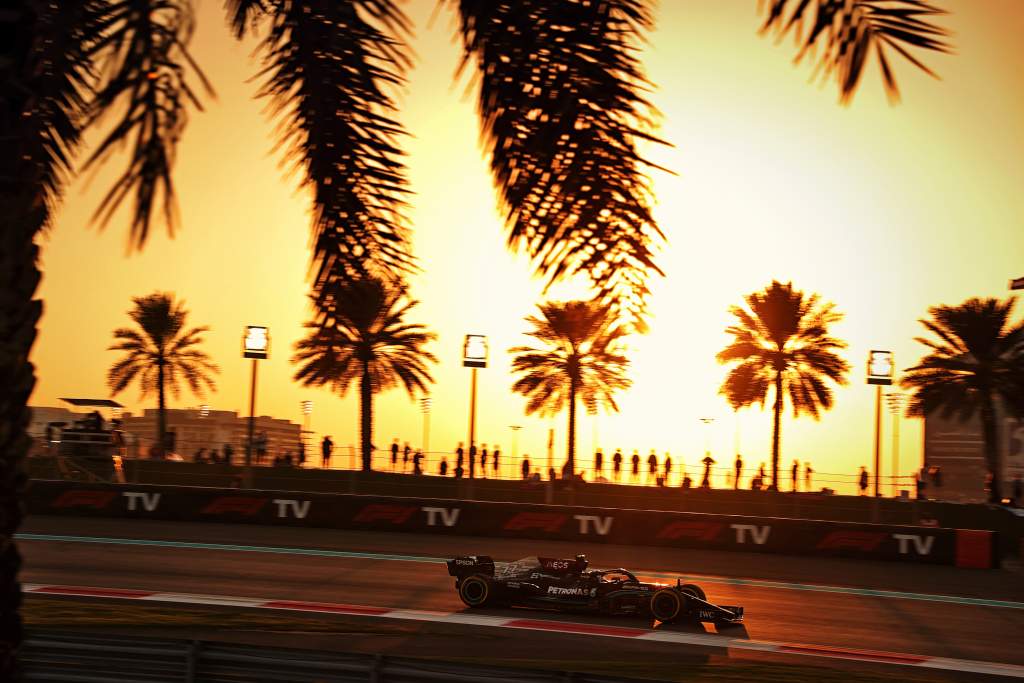 Valtteri Bottas Mercedes F1 Abu Dhabi GP