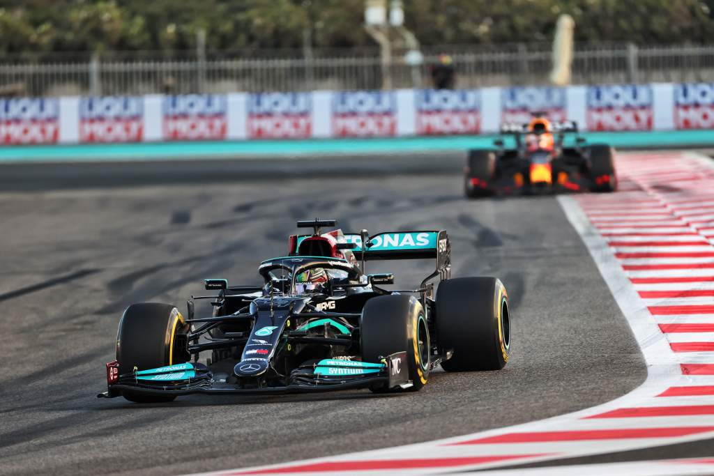 Lewis Hamilton Mercedes F1 Abu Dhabi Grand Prix