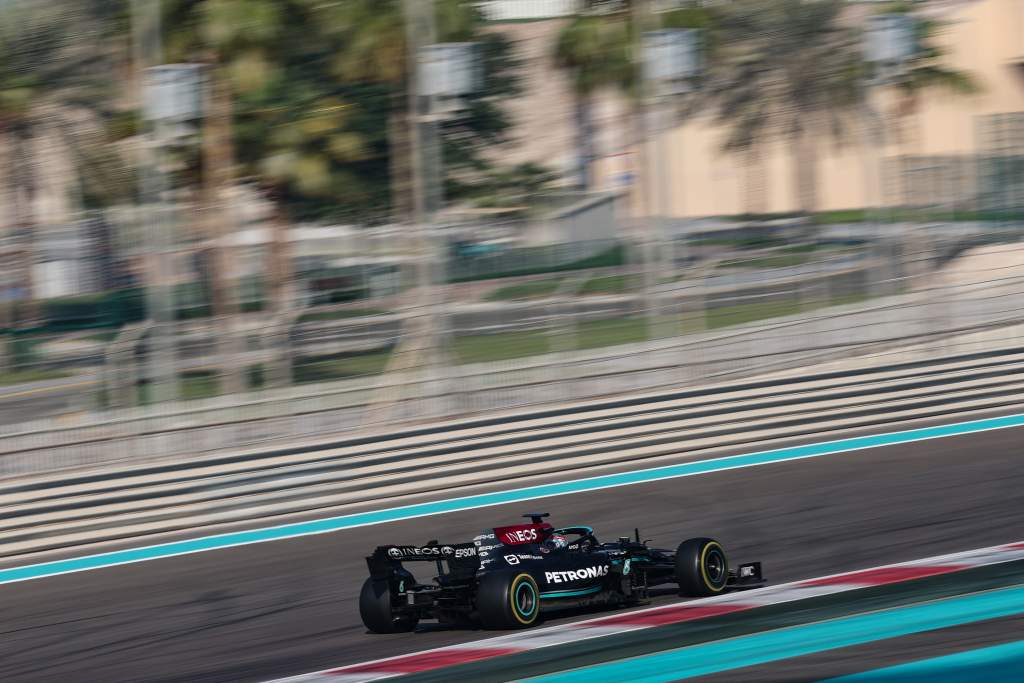 De Vries tops first day of Abu Dhabi F1 test for Mercedes
