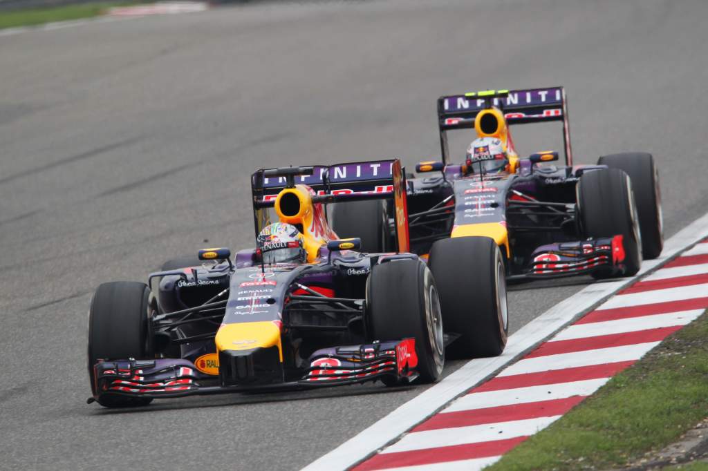 Sebastian Vettel Daniel Ricciardo F1 Red Bull