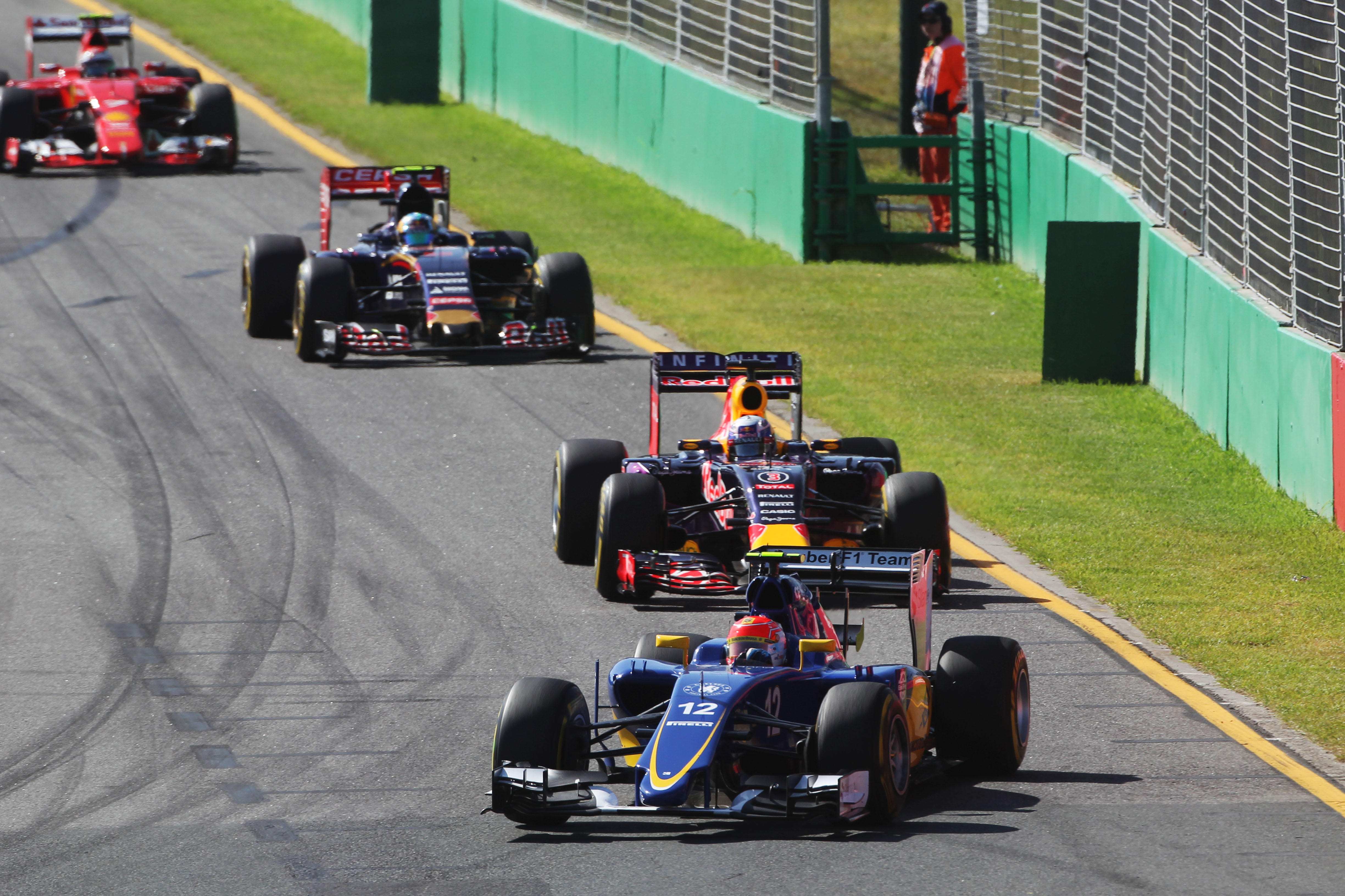 Motor Racing Formula One World Championship Australian Grand Prix Race Day Melbourne, Australia