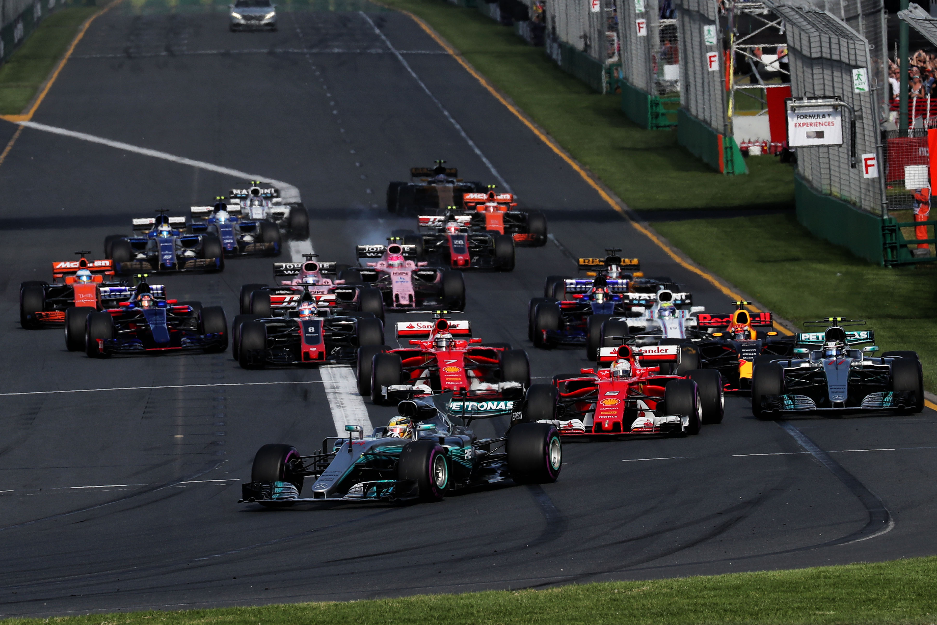 Motor Racing Formula One World Championship Australian Grand Prix Race Day Melbourne, Australia