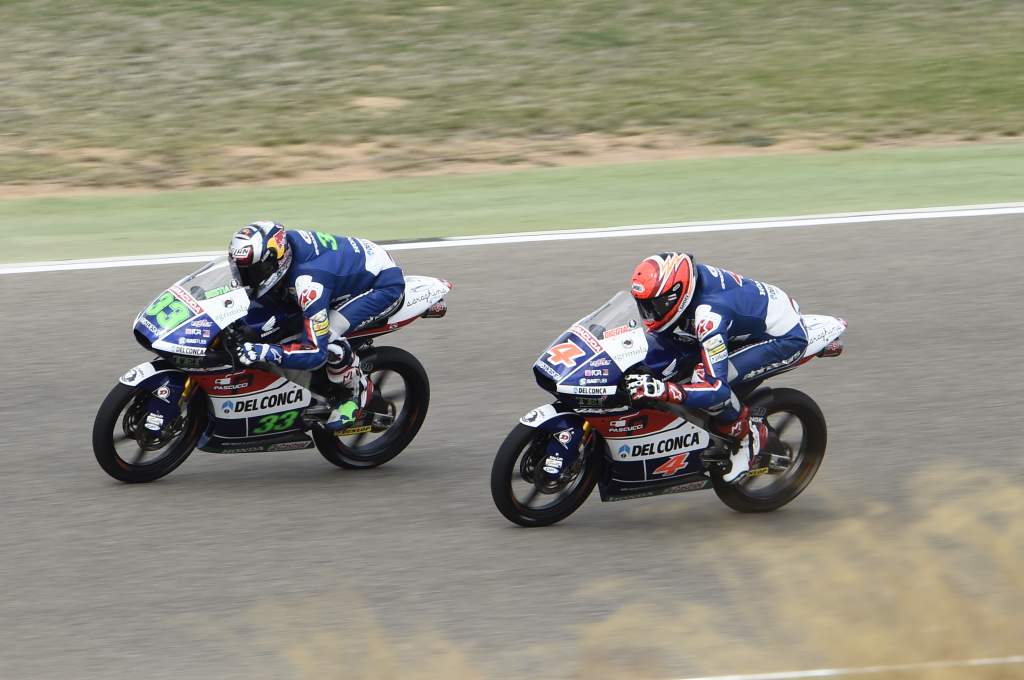 Enea Bastianini Fabio Di Giannantonio Gresini Moto3