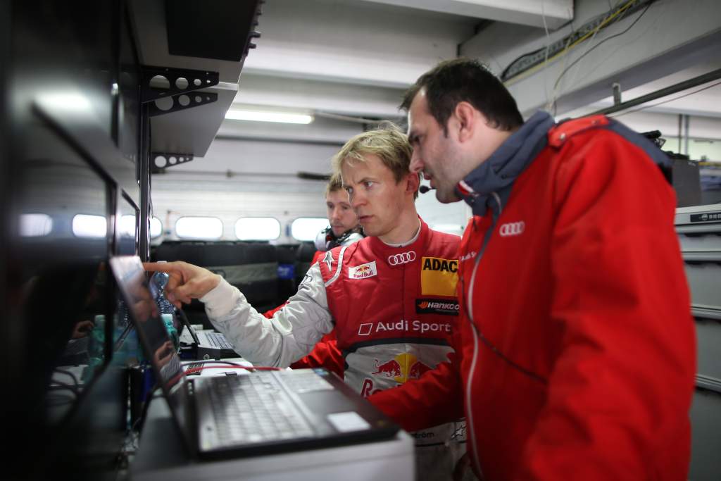 Florian Modlinger Mattias Ekstrom Audi DTM